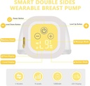 True Wearable double electric breast pump 