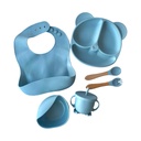 silicon feeding set 6pcs 