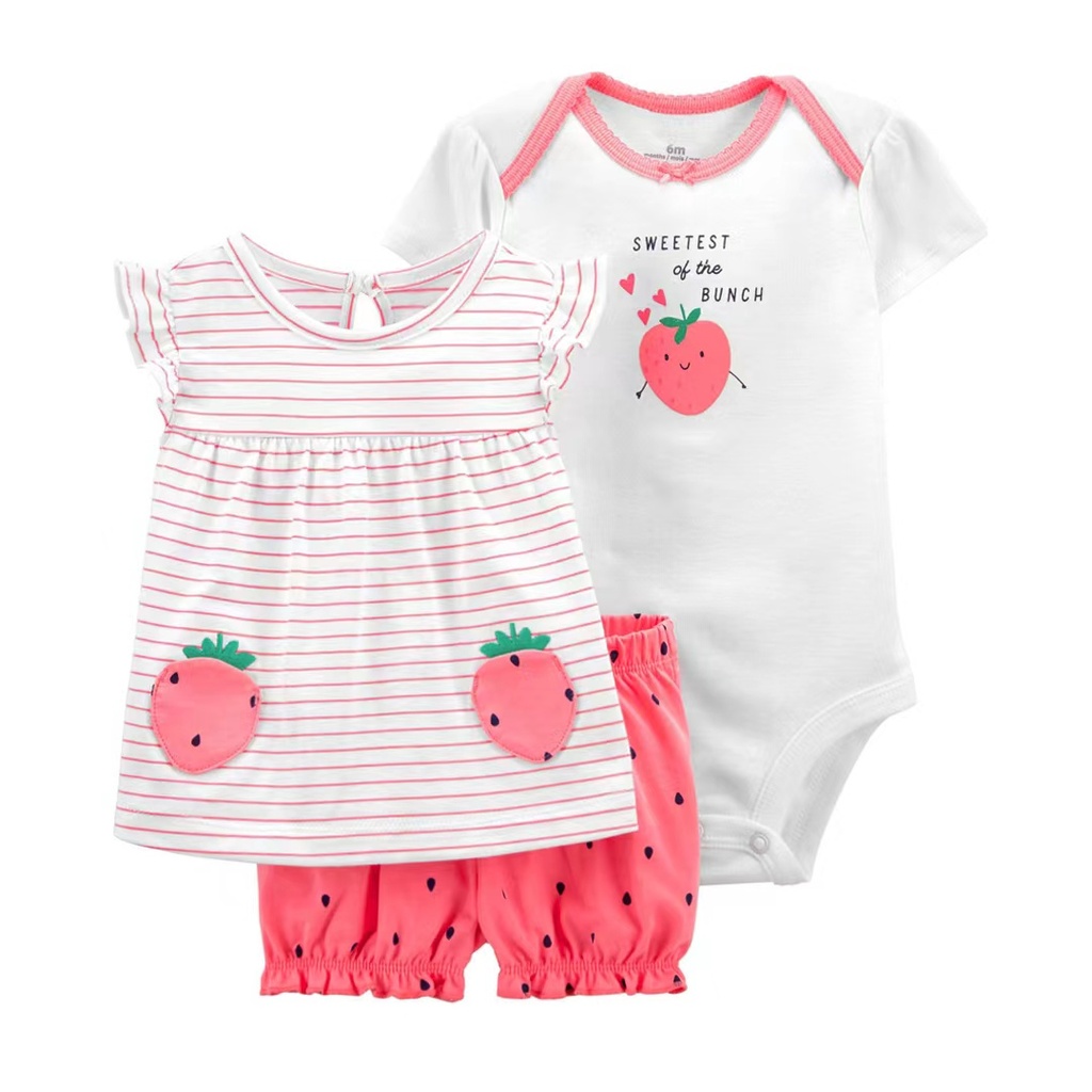 strawberry 3pcs set