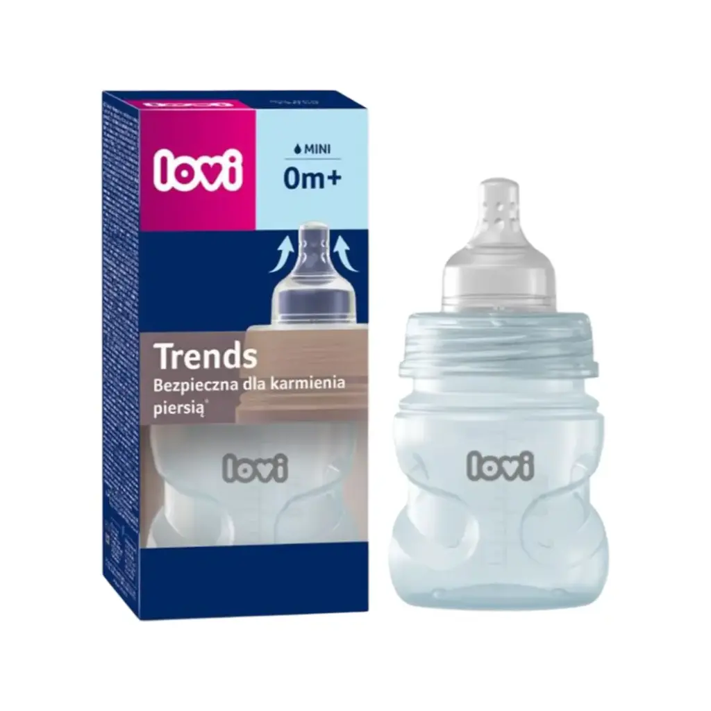 Lovi trends bottle 120 ml green +0