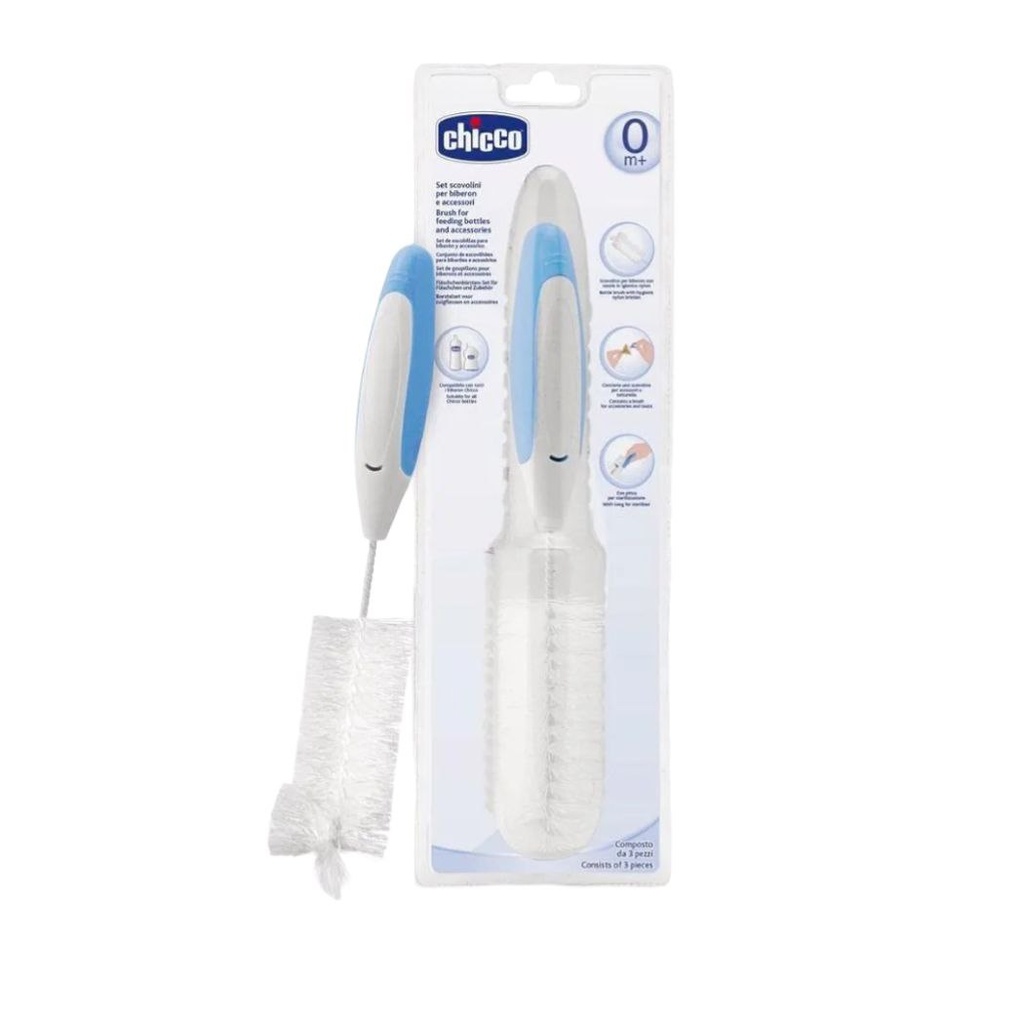 Chicco bottle brush set 3*1